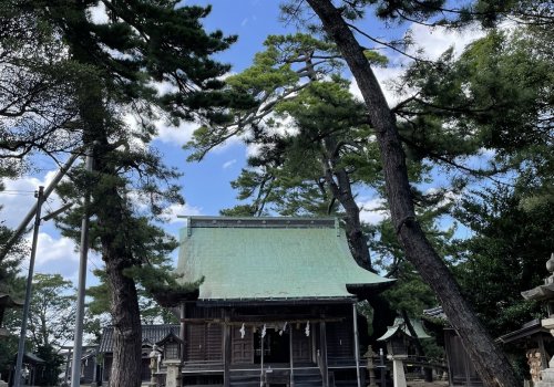 鳥取の海の見える神社「賀露神社」に行ってきました！