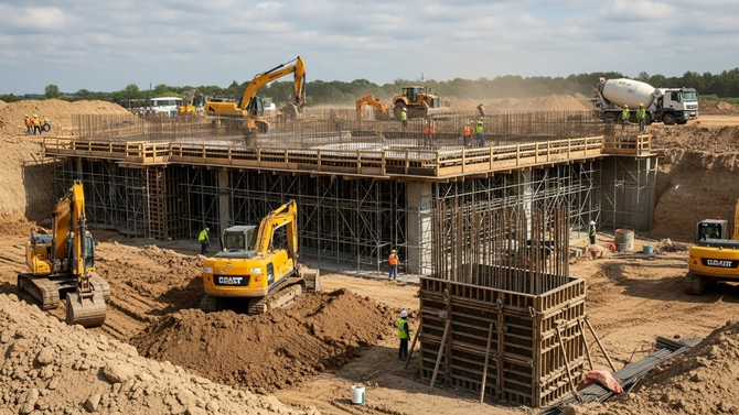 とび・土工・コンクリート工事業